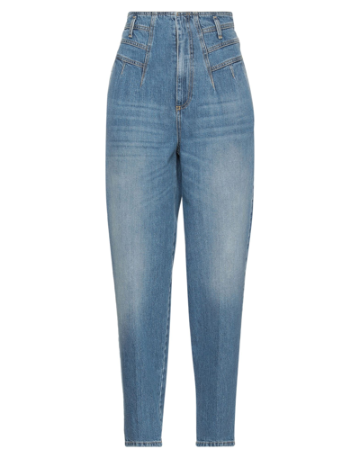 Shop Kocca Woman Jeans Blue Size 8 Cotton