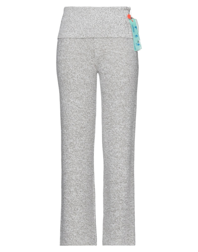 Off-white Woman Pants White Size 6 Viscose, Polyamide, Wool, Cashmere, Elastane In White