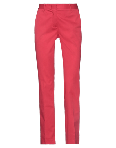 Shop L'autre Chose L' Autre Chose Woman Pants Red Size 4 Cotton, Elastane