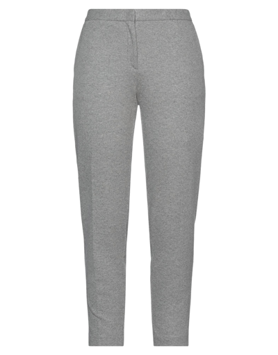 Shop Fabiana Filippi Pants In Grey