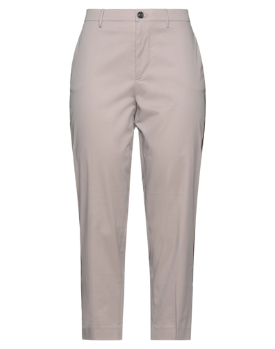 Shop Berwich Woman Pants Light Brown Size 6 Cotton, Elastane In Beige
