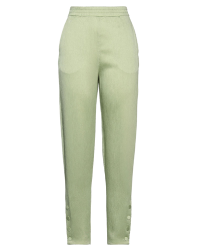 Shop Giorgio Armani Woman Pants Light Green Size 4 Acetate, Viscose
