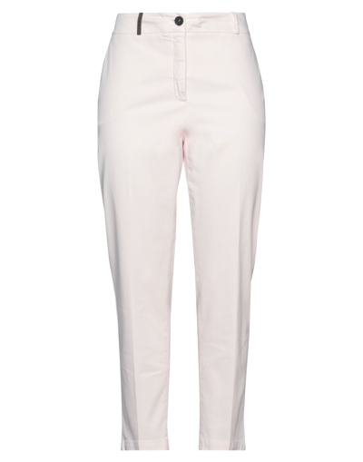 Shop Peserico Pants In Light Pink