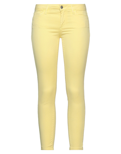 Shop Roy Rogers Roÿ Roger's Woman Jeans Yellow Size 25 Cotton, Lyocell, Elastane