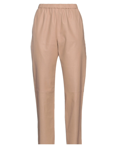 Shop Drome Pants In Light Brown