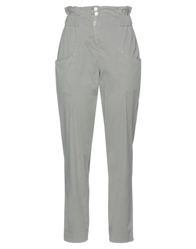 Shop Elisa Cavaletti By Daniela Dallavalle Woman Pants Sage Green Size 6 Lyocell, Cotton, Elastane