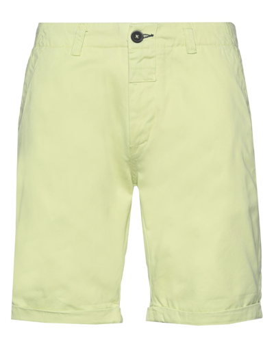 Shop Dstrezzed Shorts & Bermuda Shorts In Acid Green