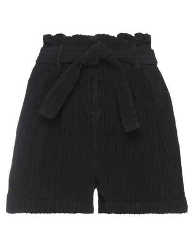 Mr Massimo Rebecchi Woman Shorts & Bermuda Shorts Black Size 6 Cotton In Black