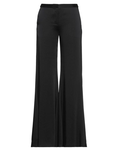 Shop Azzaro Woman Pants Black Size 8 Acetate, Viscose, Cupro, Polyamide