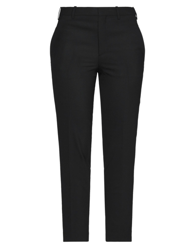 Shop Neil Barrett Woman Pants Black Size 2 Polyester, Virgin Wool, Polyamide