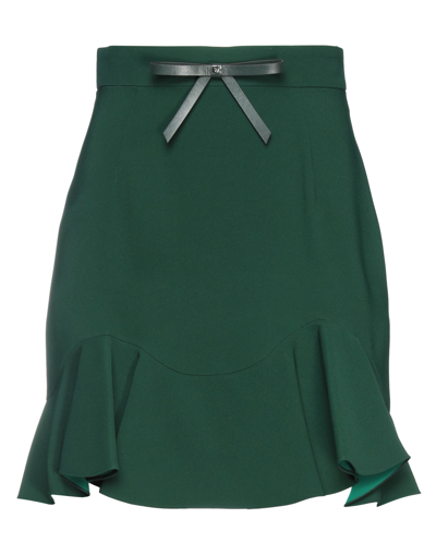 Shop Dsquared2 Mini Skirts In Green