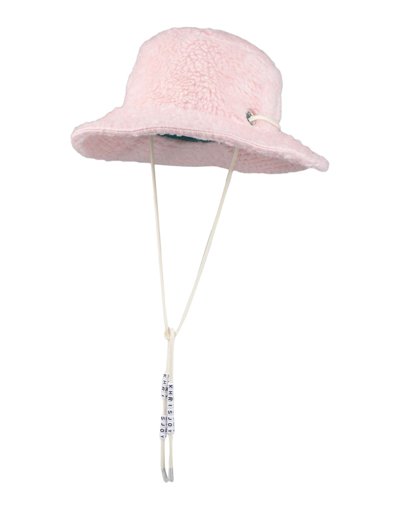 Shop Khrisjoy Hat Light Pink Size Onesize Polyacrylic, Polyester