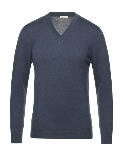 Shop Bellwood Man Sweater Midnight Blue Size 42 Cotton, Wool
