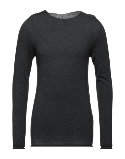 Shop Masnada Sweaters In Steel Grey