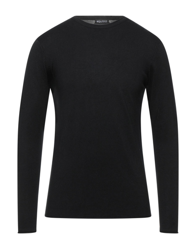 Shop Outfit Man Sweater Black Size M Viscose, Nylon
