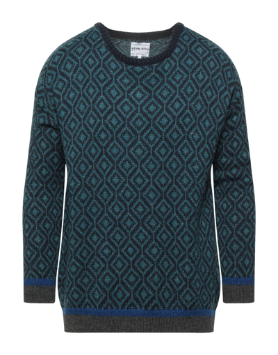 Penn-rich Woolrich (pa) Sweaters In Dark Blue | ModeSens