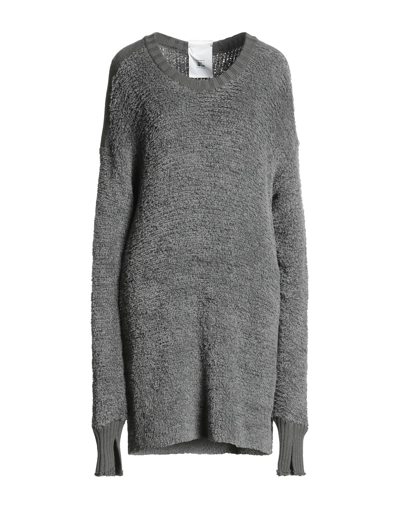Shop Lost & Found Woman Sweater Grey Size S Polyamide, Viscose, Wool, Cashmere