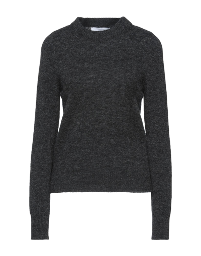 Shop Messagerie Sweaters In Steel Grey