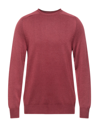 Shop Dondup Man Sweater Garnet Size 44 Wool