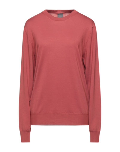 Shop Lorena Antoniazzi Woman Sweater Pastel Pink Size Xl Virgin Wool