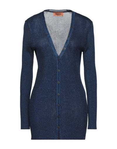 Shop Missoni Cardigans In Blue