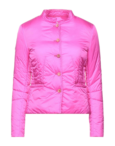 Shop Maridò Woman Jacket Pink Size 4 Polyester