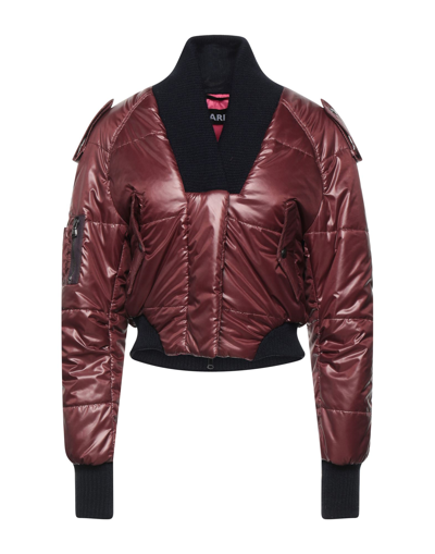 Shop Maridò Woman Jacket Pastel Pink Size 8 Polyamide