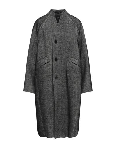 Shop High Woman Coat Black Size L Polyester
