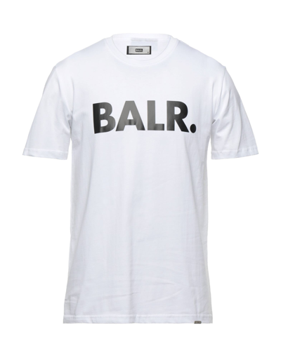 Shop Balr. Man T-shirt White Size S Organic Cotton