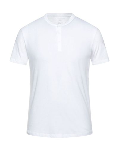 Shop Majestic Filatures Man T-shirt White Size M Cotton