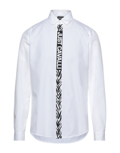 Just Cavalli Shirts In White | ModeSens