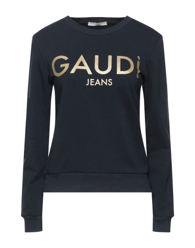 Shop Gaudì Sweatshirts In Dark Blue
