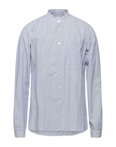 Shop Xacus Man Shirt Blue Size 16 ½ Cotton