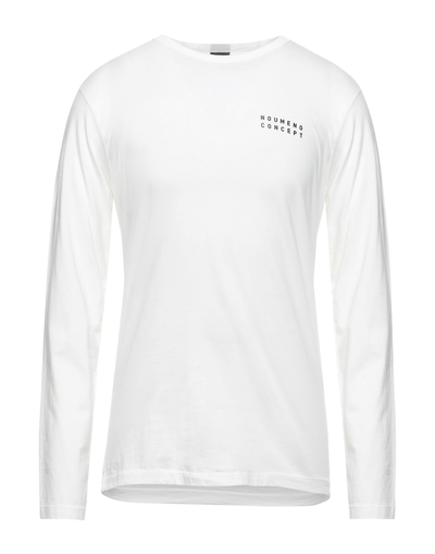 Shop Noumeno Concept T-shirts In White