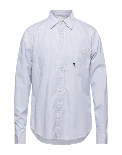 Shop Master Coat Man Shirt Blue Size 16 Cotton