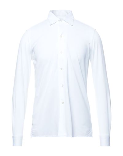 Shop Alessandro Boni Shirts In White