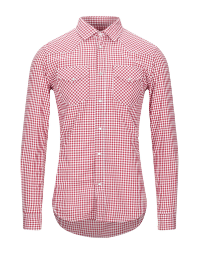 Mr Massimo Rebecchi Shirts In Red