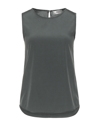 Shop Accuà By Psr Tops In Steel Grey