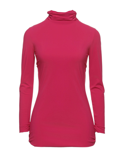 Shop Chiara Boni La Petite Robe Woman T-shirt Garnet Size 4 Polyamide, Elastane In Red