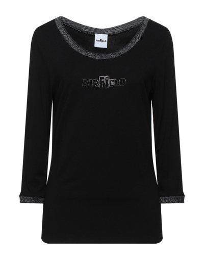 Shop Airfield T-shirts In Black