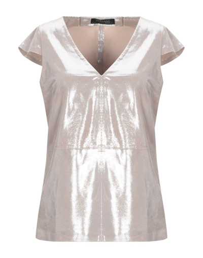 Shop Marciano Blouses In Sand