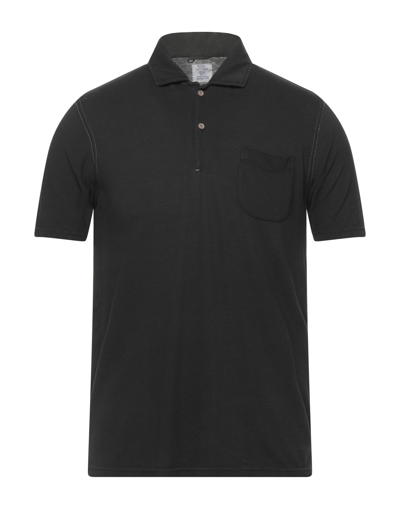 Shop R3d Wöôd Man Polo Shirt Black Size S Cotton