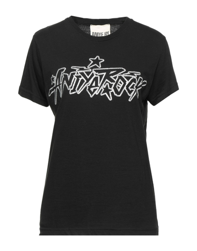 Shop Aniye By Woman T-shirt Black Size 10 Cotton