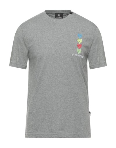 Shop Plein Sport Man T-shirt Grey Size Xl Cotton