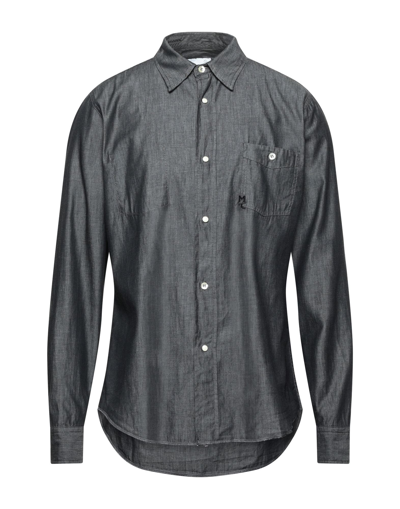 Shop Master Coat Man Shirt Black Size 16 ½ Paper