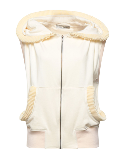 Veronique Branquinho Sweatshirts In Ivory | ModeSens