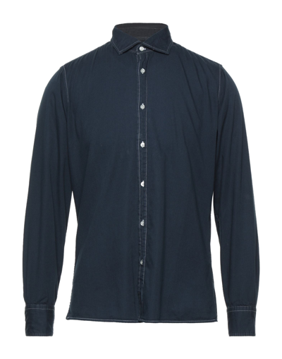 R3d Wöôd Shirts In Blue