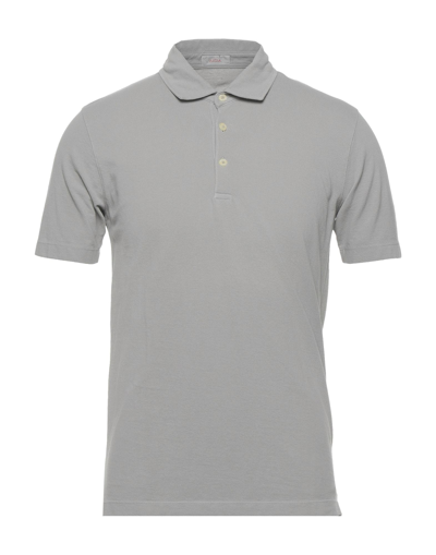 Shop Altea Polo Shirts In Grey
