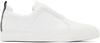 PIERRE HARDY White Leather Slider Sneakers