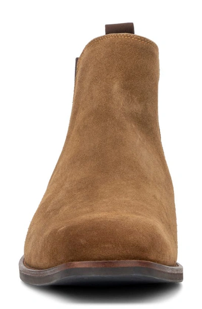 Shop Vintage Foundry Roberto Square-toe Slip-on Boot In Tan